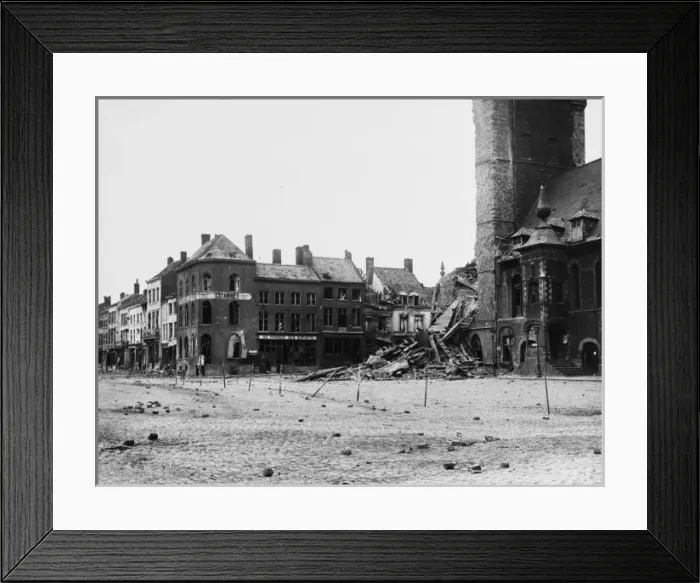 Framed Print : Bailleul 1918 Framed Print : Bailleul 1918