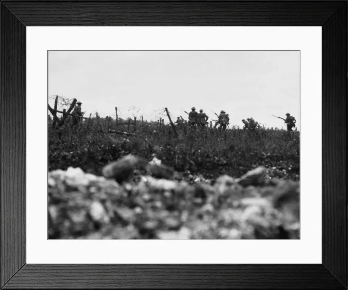 Framed Print : Thiepval 1916 Framed Print : Thiepval 1916