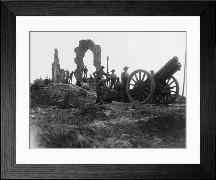 Framed Print : Pilkem 1917 Framed Print : Pilkem 1917