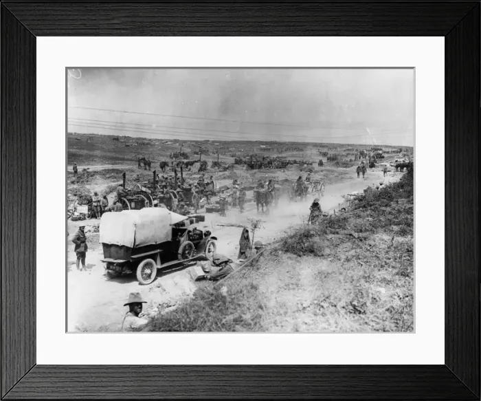 Framed Print : Australian forces 1916 Framed Print : Australian forces 1916