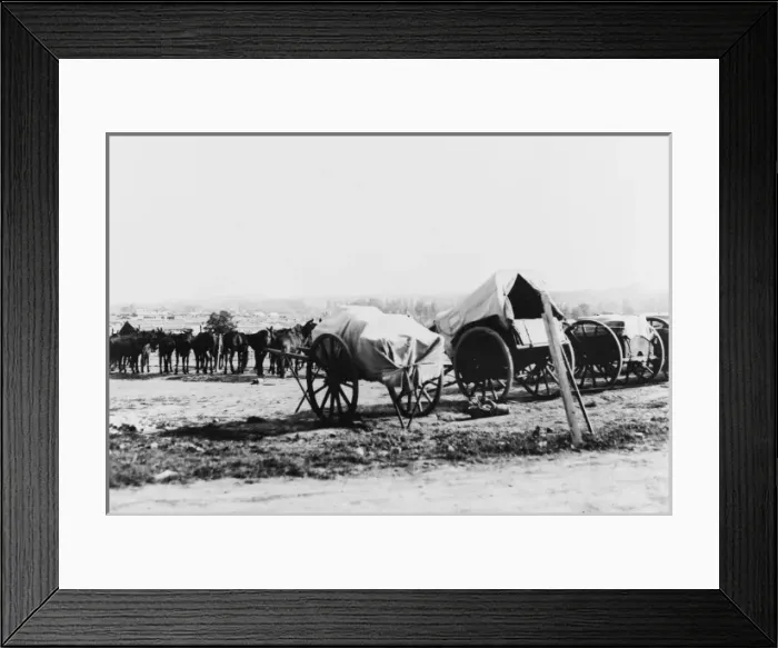 Framed Print : Training Camp, 1917 Framed Print : Training Camp, 1917