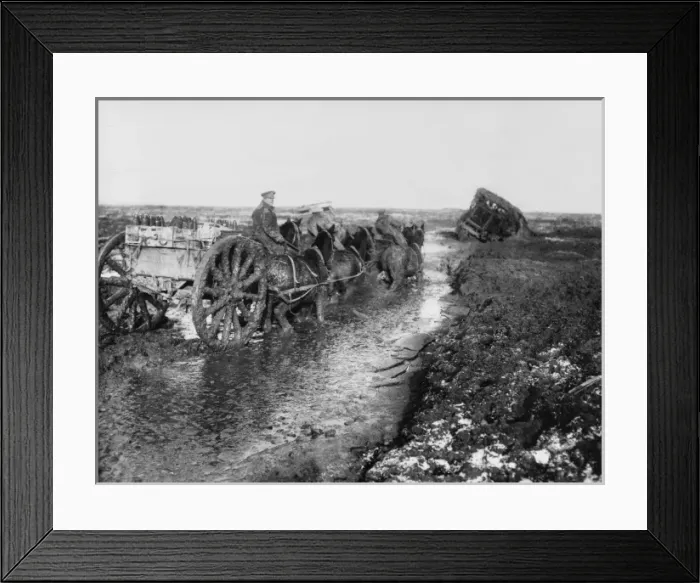 Framed Print : Flers 1916 Framed Print : Flers 1916
