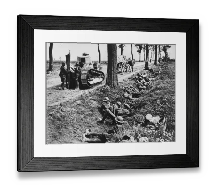 Framed Print : Battles of Arras 1918 Framed Print : Battles of Arras 1918