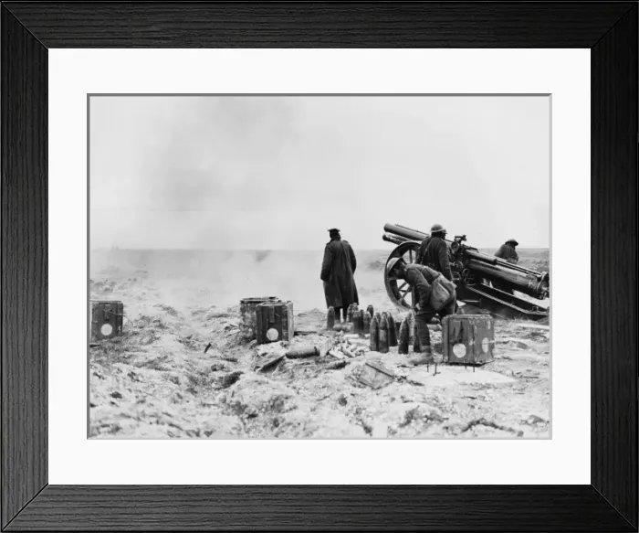 Framed Print : First Battle of Bapaume 1918 Framed Print : First Battle of Bapaume 1918