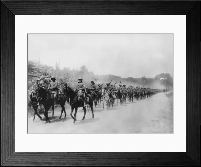 Framed Print : German troops on Western Front 1918 Framed Print : German troops on Western Front 1918