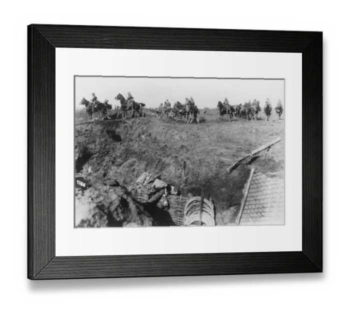 Framed Print : German Breakthrough 1918 Framed Print : German Breakthrough 1918