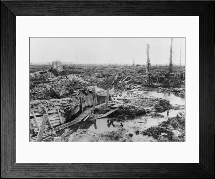 Framed Print : Battle of Armentieres 1918 Framed Print : Battle of Armentieres 1918