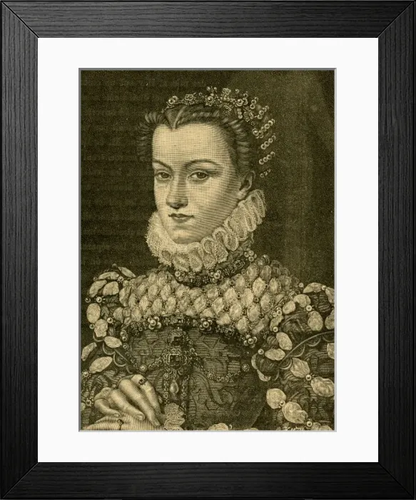 Framed Print : Elisabeth of Austria, Queen of France Framed Print : Elisabeth of Austria, Queen of France