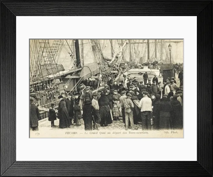 Framed Print : France - Awaiting transport to the New World Framed Print : France - Awaiting transport to the New World