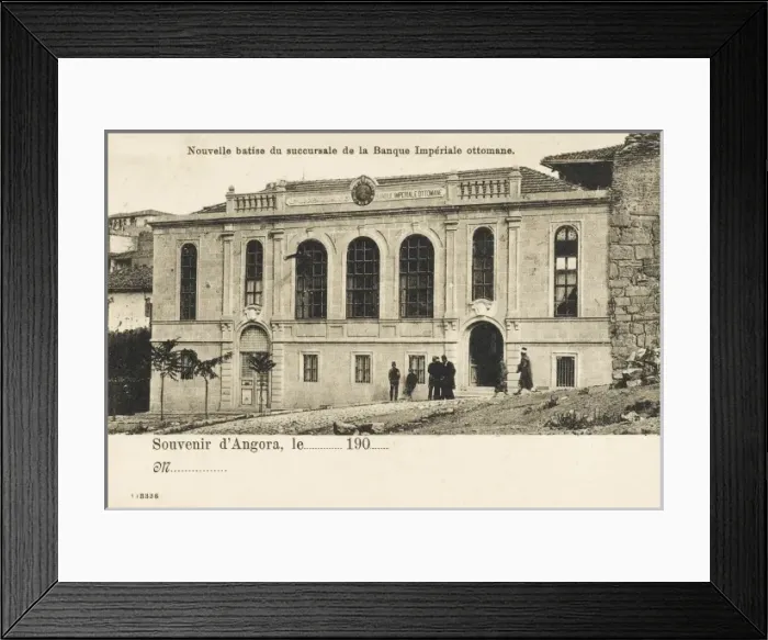 Framed Print : The Ottoman Bank in Ankara Framed Print : The Ottoman Bank in Ankara