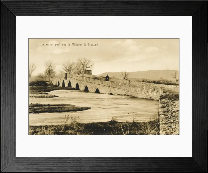 Framed Print : Bursa - Turkey - ancient bridge Framed Print : Bursa - Turkey - ancient bridge