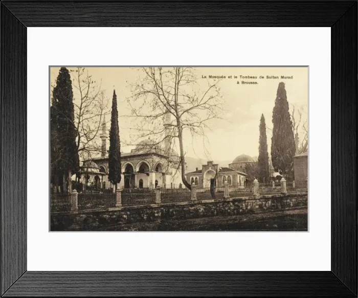 Framed Print : Bursa - Turkey - Mosque and Tomb of Sultan Murad Framed Print : Bursa - Turkey - Mosque and Tomb of Sultan Murad