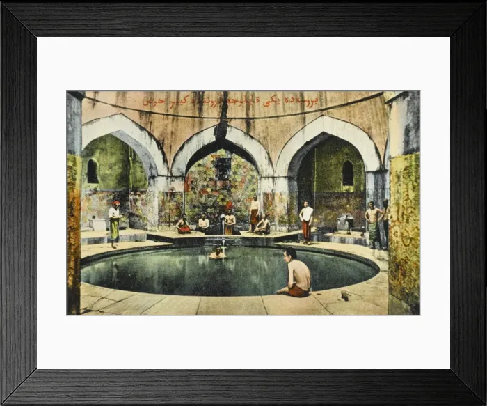 Framed Print : Interior of the Baths - Bursa, Turkey Framed Print : Interior of the Baths - Bursa, Turkey