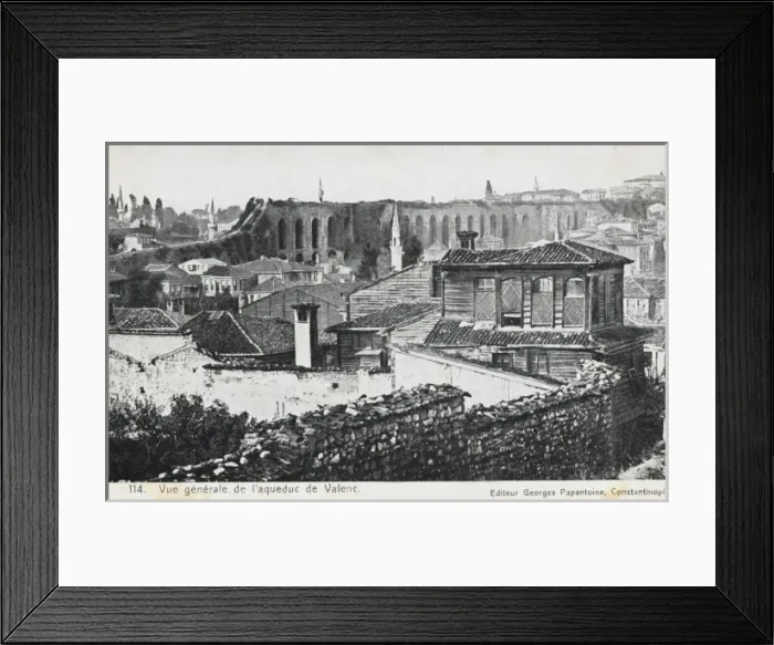 Framed Print : The Aqueduct of Valens - Constantinople Framed Print : The Aqueduct of Valens - Constantinople