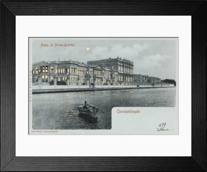 Framed Print : The Dolmabahce Palace, Constantinople Framed Print : The Dolmabahce Palace, Constantinople