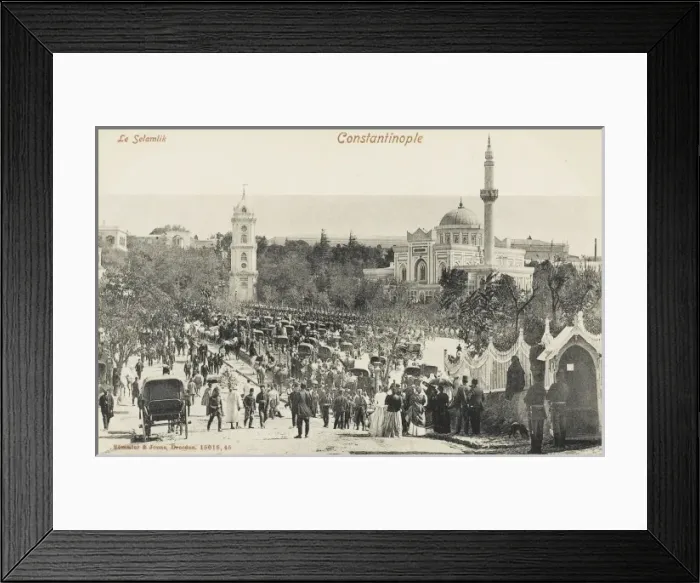 Framed Print : The Procession to the Friday Noon Prayers Framed Print : The Procession to the Friday Noon Prayers