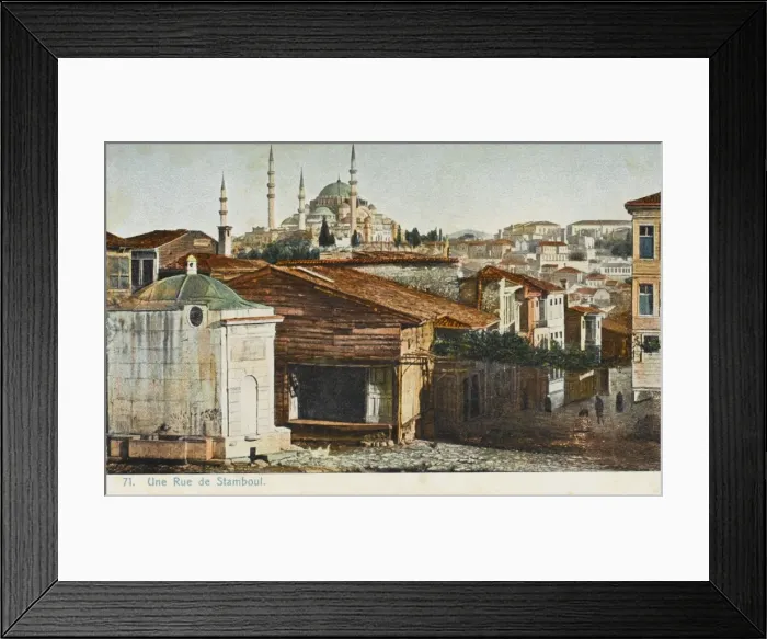 Framed Print : Constantinople / Istanbul, Turkey Framed Print : Constantinople / Istanbul, Turkey