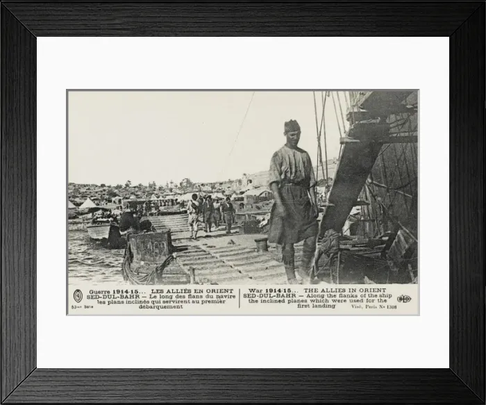 Framed Print : Allied force - Dardanelles Framed Print : Allied force - Dardanelles