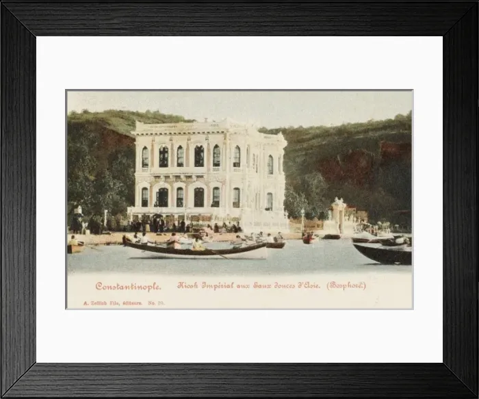 Framed Print : Palace of Kucuksu - Constantinople Framed Print : Palace of Kucuksu - Constantinople