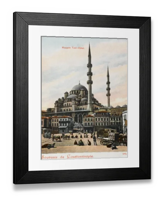 Framed Print : The Yeni Cami Mosque Framed Print : The Yeni Cami Mosque