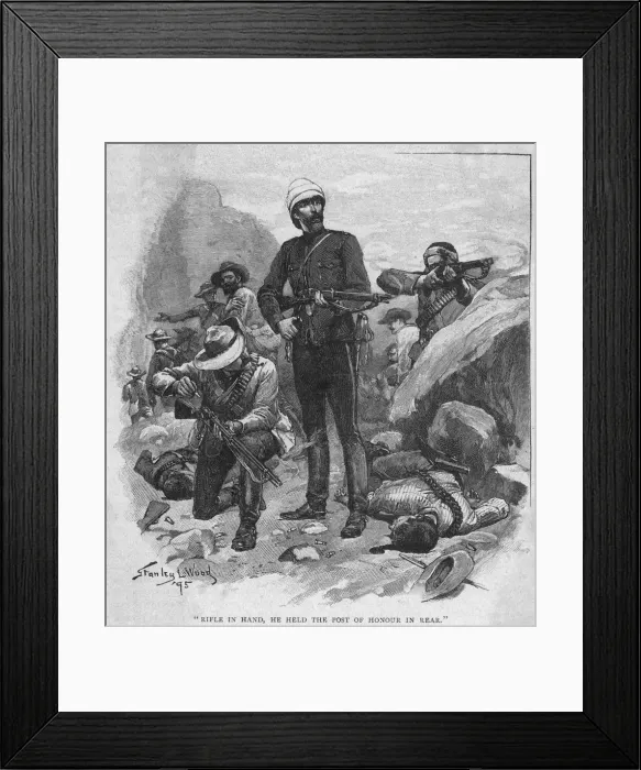 Framed Print : Redvers Buller at Hlobane Framed Print : Redvers Buller at Hlobane