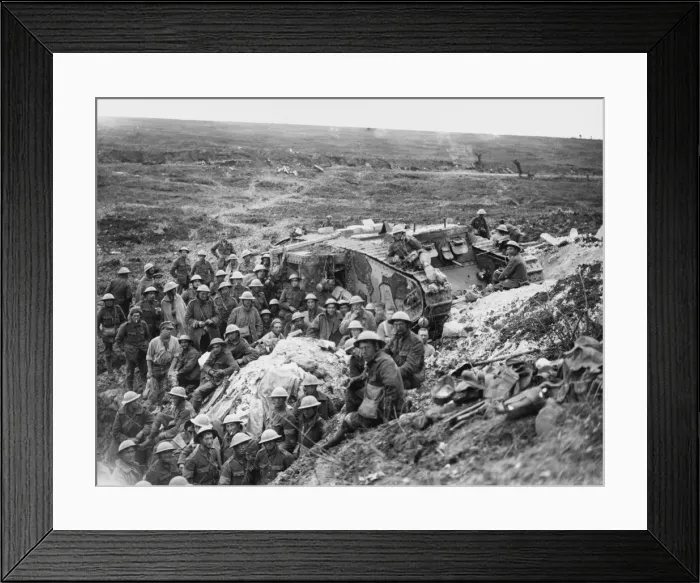 Framed Print : Flers 1916 Framed Print : Flers 1916