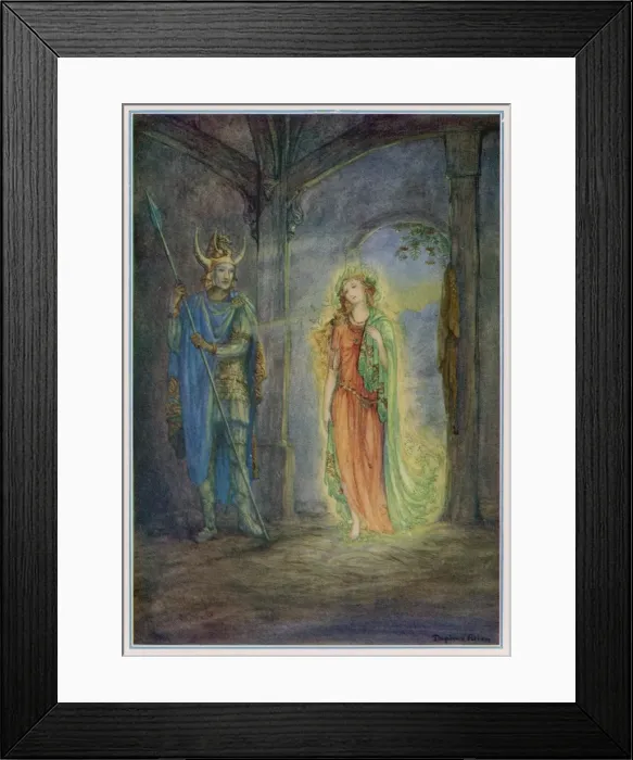Framed Print : Olwen by Daphne Allen Framed Print : Olwen by Daphne Allen