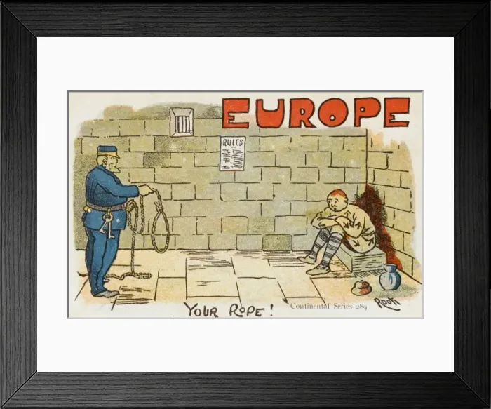 Framed Print : Europe - Your Rope Framed Print : Europe - Your Rope
