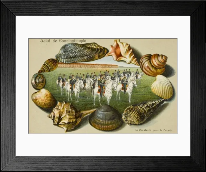 Framed Print : Turkish Cavalry - Constantinople - on Parade Framed Print : Turkish Cavalry - Constantinople - on Parade