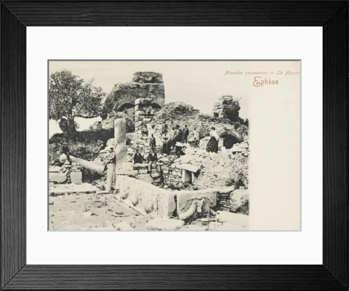 Framed Print : The Market Place - Ephesus - Turkey Framed Print : The Market Place - Ephesus - Turkey