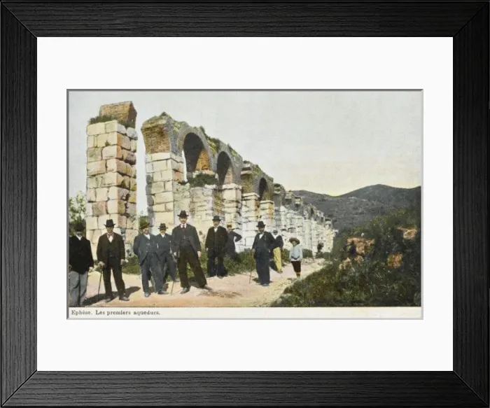 Framed Print : Ephesus - Turkey - Remains of the Aqueduct Framed Print : Ephesus - Turkey - Remains of the Aqueduct