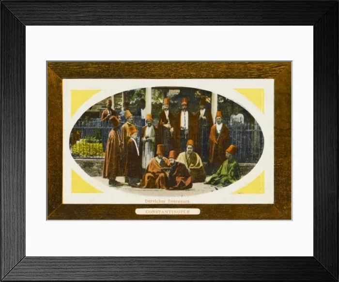 Framed Print : Group of Mevlevi Dervishes - Istanbul Framed Print : Group of Mevlevi Dervishes - Istanbul