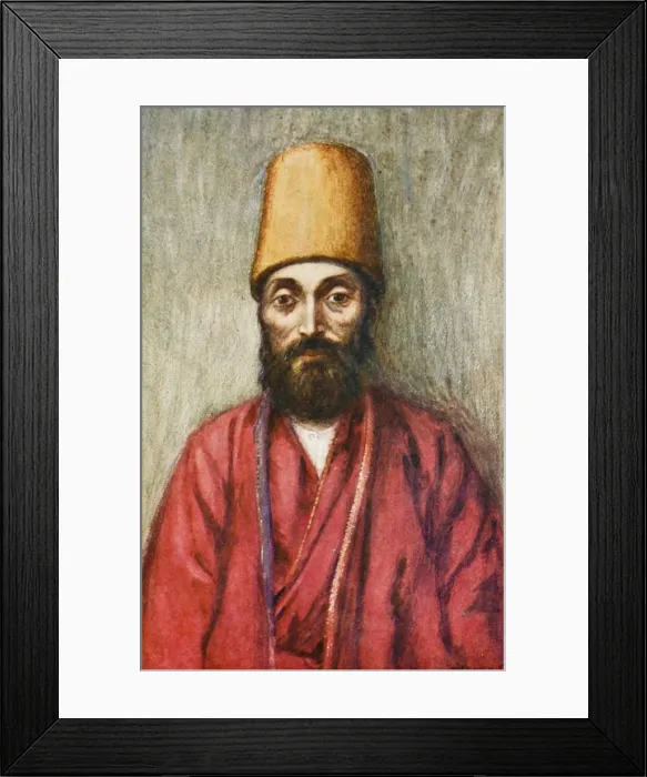 Framed Print : Whirling Dervish - Constantinople (portrait) Framed Print : Whirling Dervish - Constantinople (portrait)