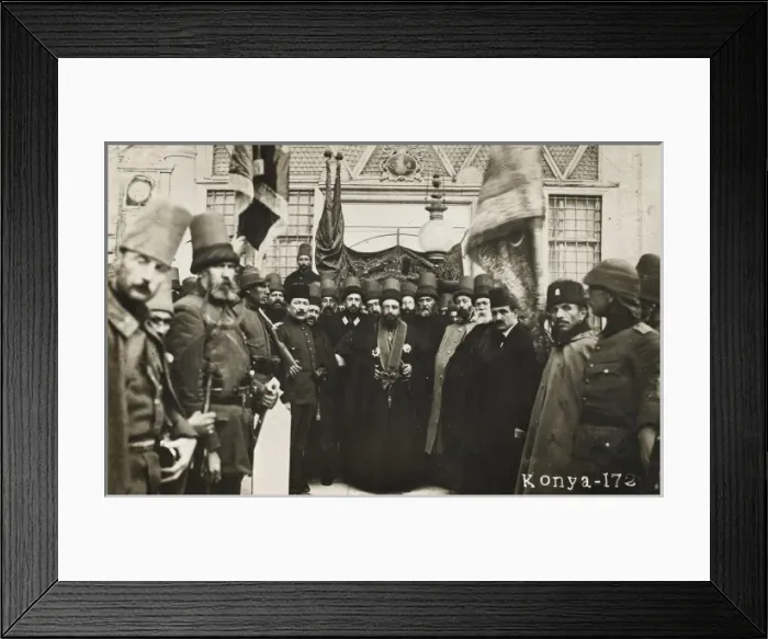 Framed Print : Religious ceremony at Tomb of Rumi (Konya) Framed Print : Religious ceremony at Tomb of Rumi (Konya)