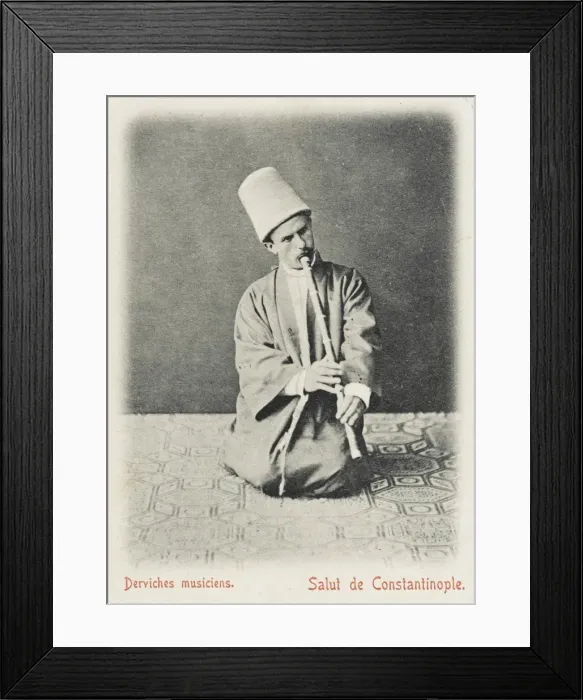 Framed Print : Turkish ney player (Mevlevi Dervish) Framed Print : Turkish ney player (Mevlevi Dervish)