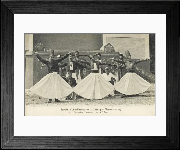 Framed Print : North African Dervishes (French Exhibition) Framed Print : North African Dervishes (French Exhibition)