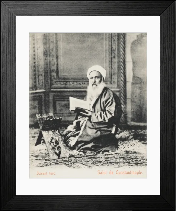Framed Print : Constantinople - Turkish religious scholar Framed Print : Constantinople - Turkish religious scholar