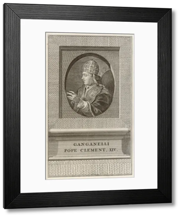 Framed Print : Pope Clemens XIV Framed Print : Pope Clemens XIV