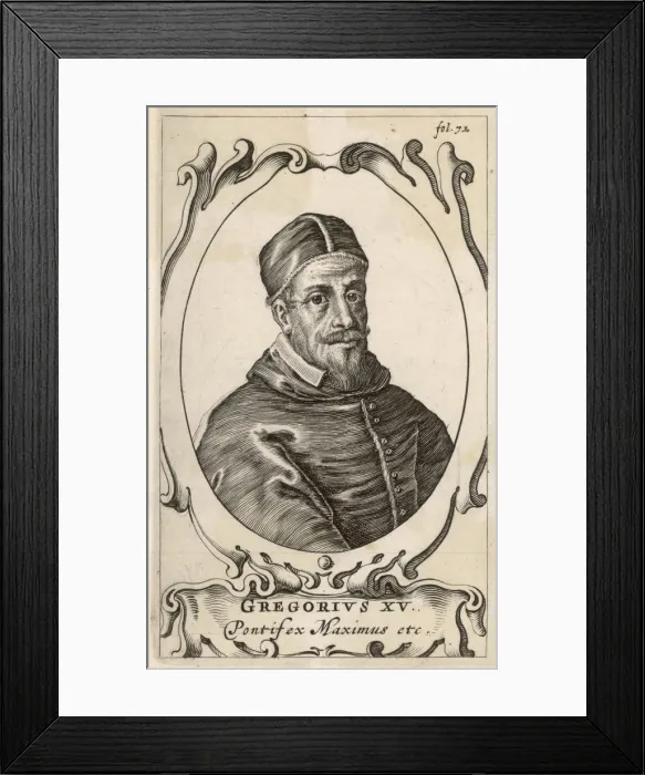 Framed Print : Pope Gregorius XV Framed Print : Pope Gregorius XV