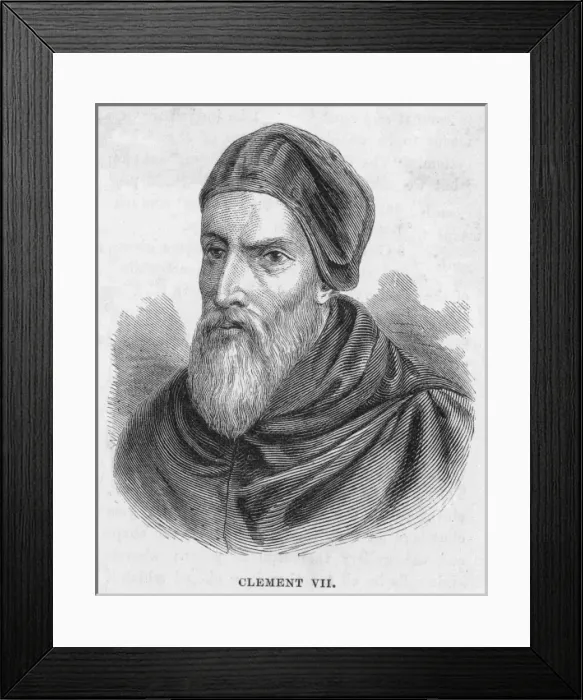 Framed Print : Pope Clemens VII Framed Print : Pope Clemens VII