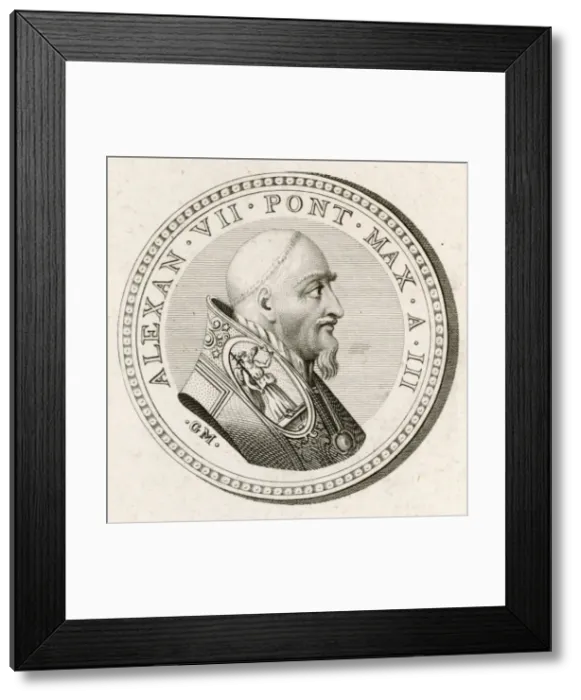 Framed Print : Pope Alexander VII Framed Print : Pope Alexander VII