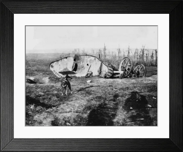 Framed Print : Flers-Courcelette 1916 Framed Print : Flers-Courcelette 1916