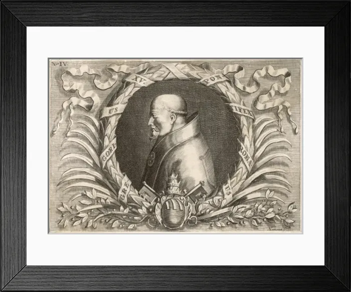 Framed Print : Pope Gregorius XV Framed Print : Pope Gregorius XV