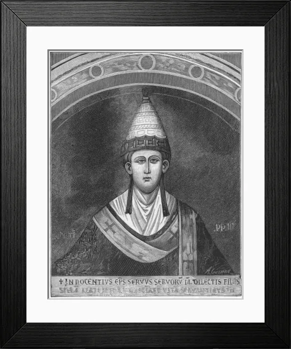 Framed Print : Pope Innocens III Framed Print : Pope Innocens III