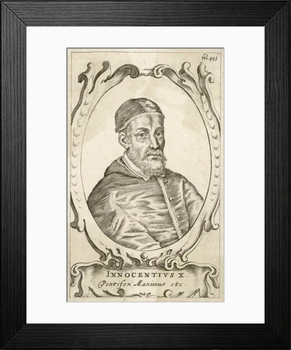 Framed Print : Pope Innocens X Framed Print : Pope Innocens X