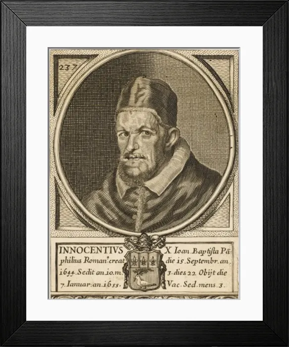 Framed Print : Pope Innocens X Framed Print : Pope Innocens X