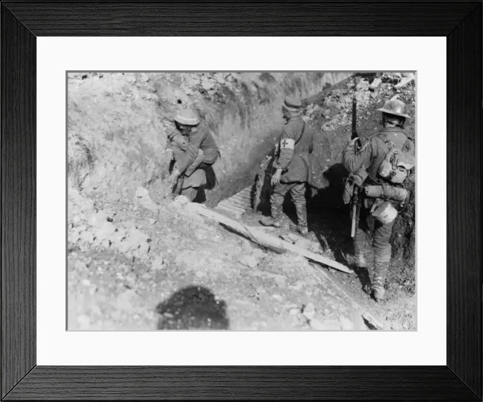 Framed Print : Thiepval Ridge 1916 Framed Print : Thiepval Ridge 1916