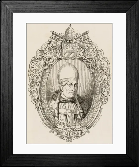 Framed Print : Pope Liberius Framed Print : Pope Liberius