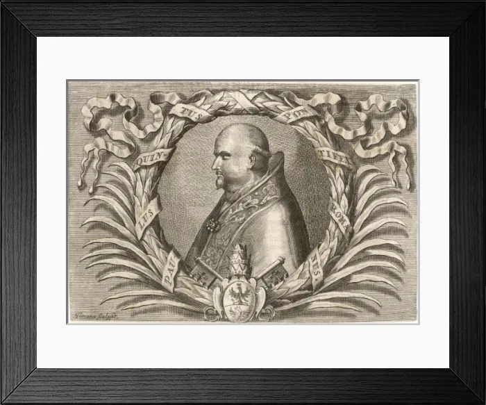 Framed Print : Pope Paulus V Framed Print : Pope Paulus V