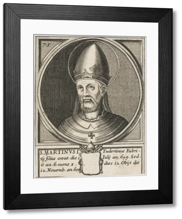 Framed Print : Pope Martinus I Framed Print : Pope Martinus I